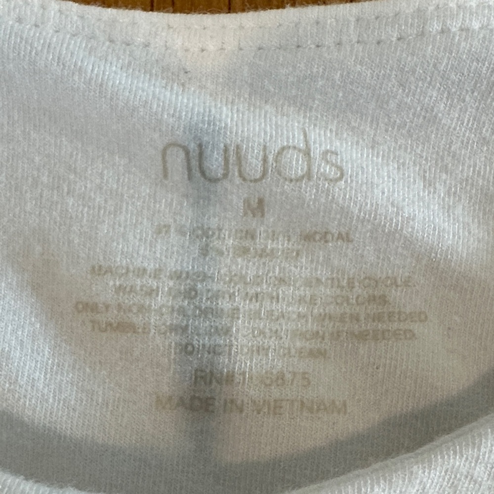 *last chance* nuuds | Women’s White Long Sleeve Bodysuit - Picture 2 of 16